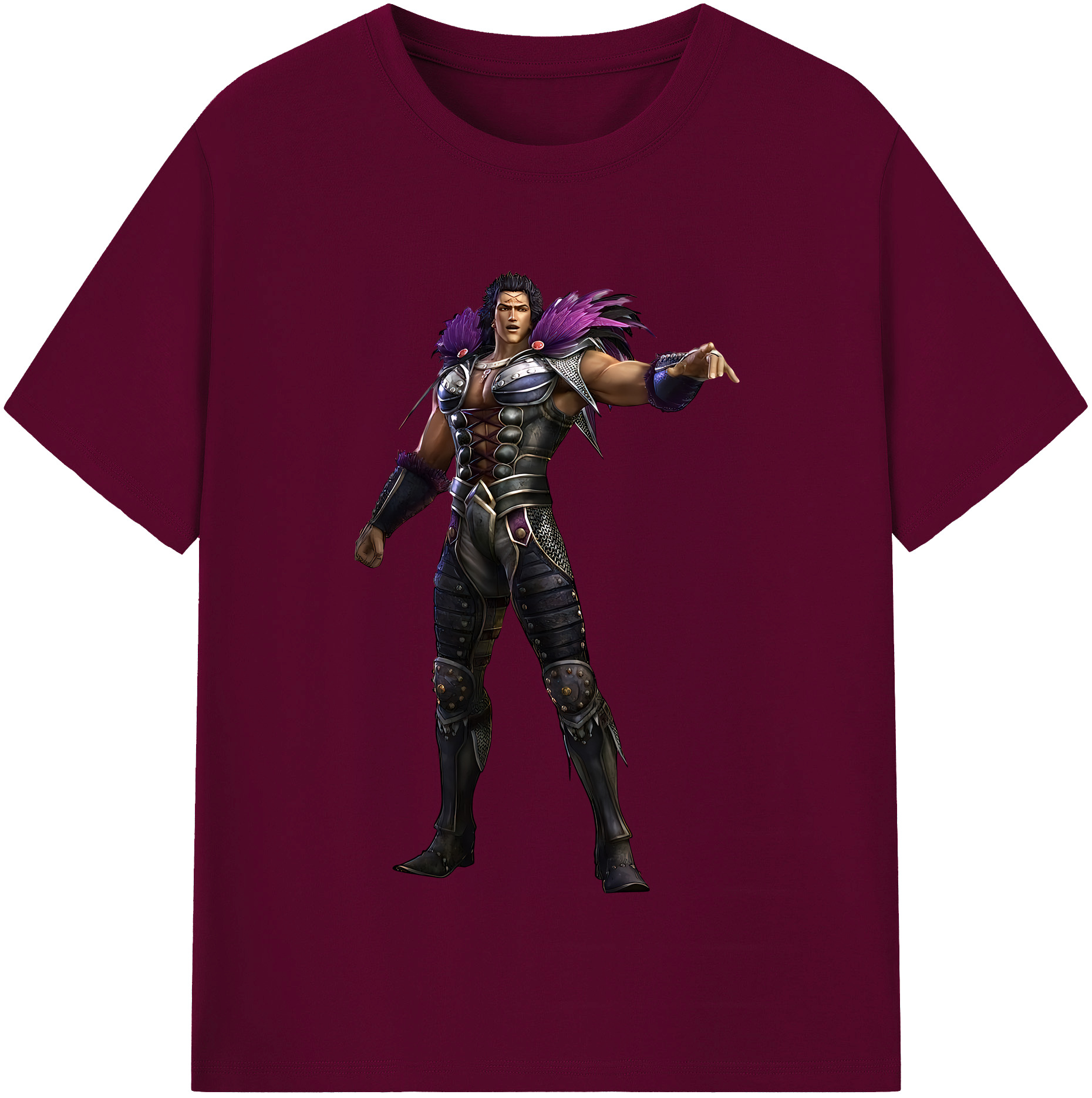 （画像用） 北斗の拳 Fist of the North Star レディースカジュアルプリントTシャツ（綿100％）